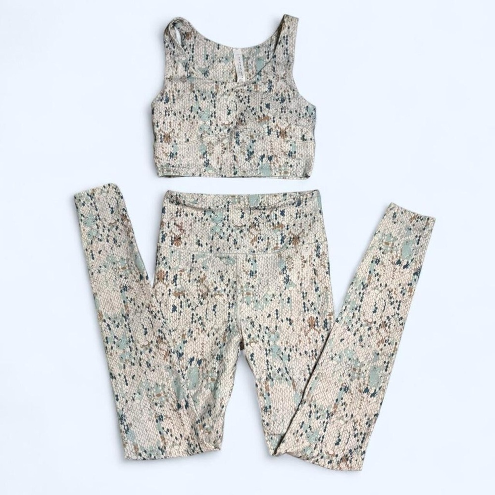 Elegant Multicolor Leggings Set